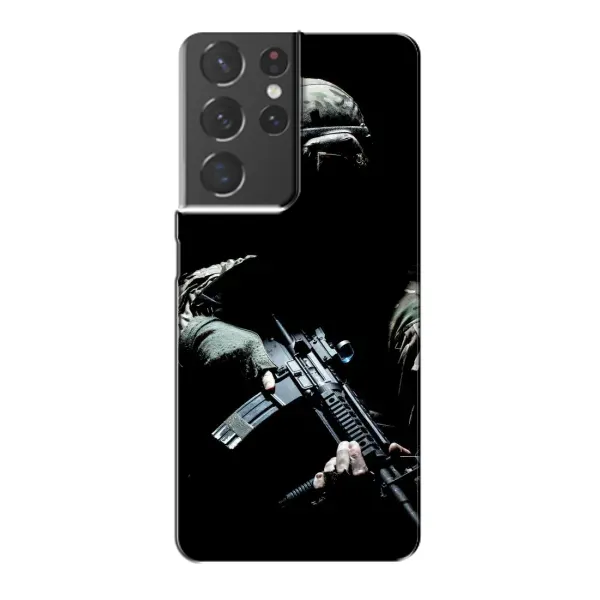 Чехол с рисунком «ЗСУ снайпер» для Samsung Galaxy S21 Plus Чехол с рисунком «ЗСУ снайпер» для Samsung Galaxy S21 Plus