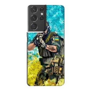 ЗСУ Чохли (TPU) для Samsung Galaxy S21 Plus (ЗСУ ВОЇН)