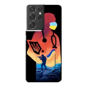 ЗСУ Чохли (TPU) для Samsung Galaxy S21 Plus (ЗСУ Лікар)