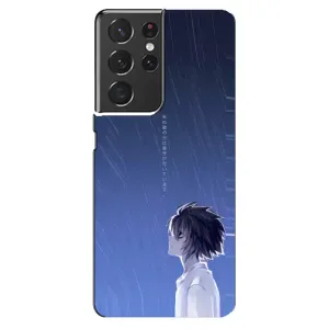 Чехол с персонажами АНИМЕ на Samsung Galaxy S21 ultra (Anime L)