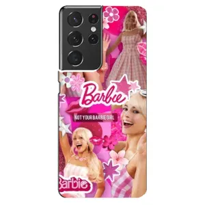 Силиконовый Чехол Барби Фильм на Samsung Galaxy S21 ultra (Барби)