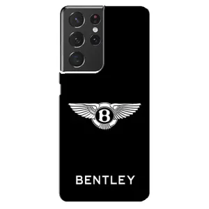 Чехлы с тематикой "Крутые машины" на Samsung Galaxy S21 ultra (Logo Bentley)