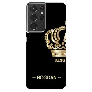 Именные Чехлы для Samsung Galaxy S21 ultra (BOGDAN)