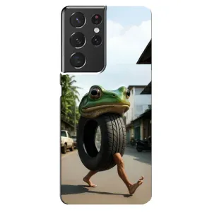 Чехол с мемами тралалело тралала для Samsung Galaxy S21 ultra (Бонека амбалабу)