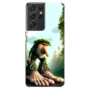 Чехол с мемами тралалело тралала для Samsung Galaxy S21 ultra (Брр брр патапим)