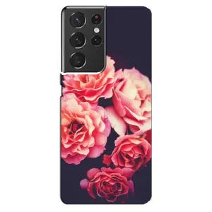 Чехлы с тематикой "ЦВЕТЫ" на Samsung Galaxy S21 ultra (Бутоны)