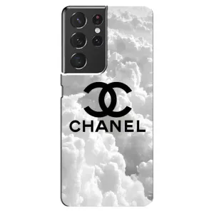 Чехол с рисунком «CHANEL» для Samsung Galaxy S21 ultra