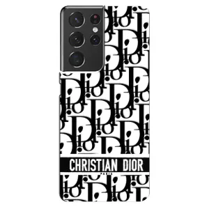 Чехол (Dior, Prada, YSL, Chanel) для Samsung Galaxy S21 ultra (Christian Dior)