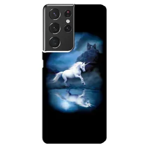 Чехол Unicorn на Samsung Galaxy S21 ultra (Единорог)