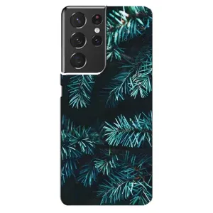 Чехол Новогодняя Елка на Samsung Galaxy S21 ultra (Ель)