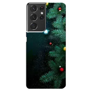 Чехол Новогодняя Елка на Samsung Galaxy S21 ultra (Елка)