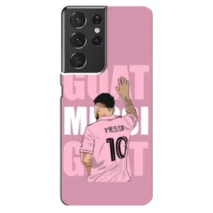 Чехлы Лео Месси в Майами на Samsung Galaxy S21 ultra (GOAT MESSI)