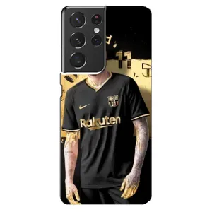 Силіконовий Чохол для Samsung Galaxy S21 ultra (Gold Neymar)