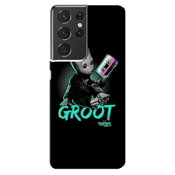 Чехол с рисунком «Groot» для Samsung Galaxy S21 ultra Чехол с рисунком «Groot» для Samsung Galaxy S21 ultra