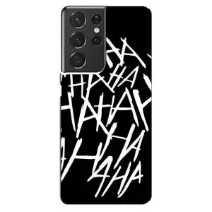 Чехлы с картинкой Джокера на Samsung Galaxy S21 ultra (Хахаха)