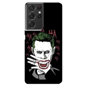 Чехлы с картинкой Джокера на Samsung Galaxy S21 ultra (Hahaha)