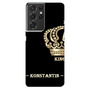 Именные Чехлы для Samsung Galaxy S21 ultra (KOSTYA)