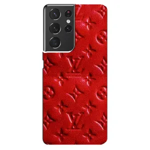 Текстурный Чехол Louis Vuitton для Самсунг С21 Ультра