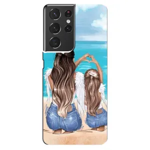 Чехлы для МАМЫ на Samsung Galaxy S21 ultra (Мама и дочь)