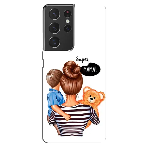 Чехол с рисунком «Мама и сын» для Samsung Galaxy S21 ultra Чехол с рисунком «Мама и сын» для Samsung Galaxy S21 ultra
