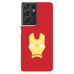 Чехол Супергерой Железный человек на Samsung Galaxy S21 ultra (Man)