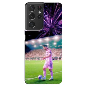 Чехлы Лео Месси в Майами на Samsung Galaxy S21 ultra (Месси в Майами)