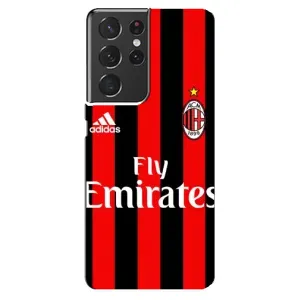 Чехлы с ТОП Футбольными клубами на Samsung Galaxy S21 ultra (Milan)