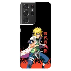 Купить Чехлы на телефон с принтом Anime для Samsung Galaxy S21 ultra (Минато)