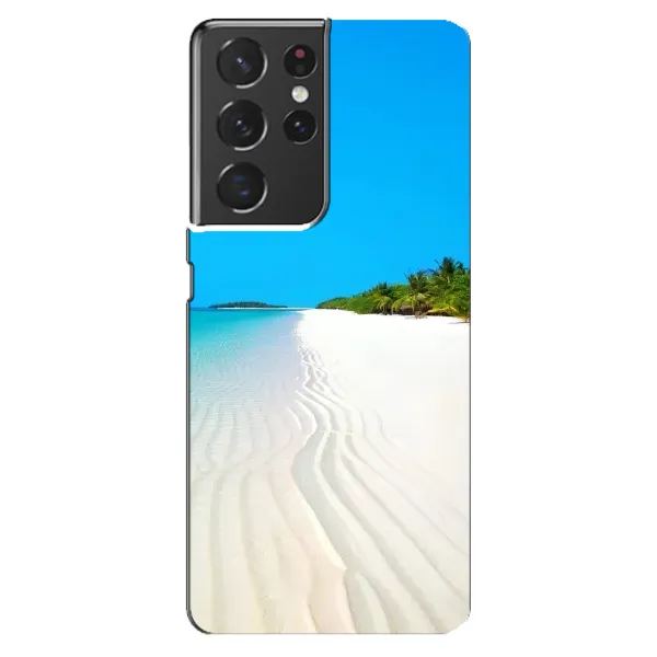 Чехол с рисунком «Море песок» для Samsung Galaxy S21 ultra Чехол с рисунком «Море песок» для Samsung Galaxy S21 ultra