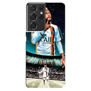 Силіконовий Чохол для Samsung Galaxy S21 ultra (Неймар ПСЖ)