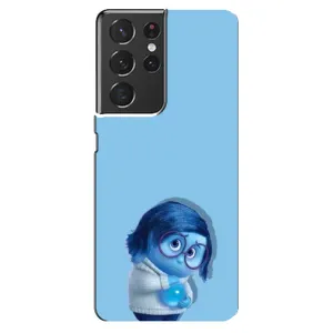 Чехол Головоломка для Samsung Galaxy S21 ultra - (AlphaPrint) (Печаль)