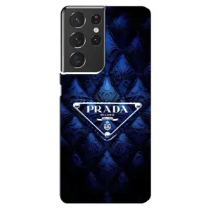 Чехол (Dior, Prada, YSL, Chanel) для Samsung Galaxy S21 ultra (Прада)