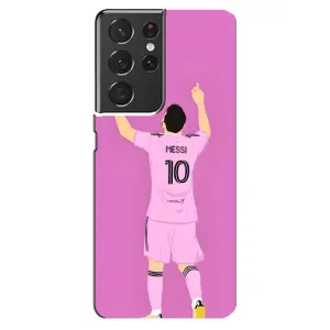 Чехлы Лео Месси в Майами на Samsung Galaxy S21 ultra (Празднование Месси)