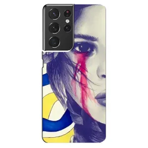 Чехол на Samsung Galaxy S21 ultra Украинский дизайн (Слезы Украины)