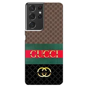 Чехлы Бренд GUCCI для Samsung Galaxy S21 ultra (Стиль GUCCI)