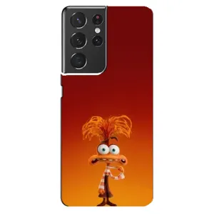 Чехол Головоломка для Samsung Galaxy S21 ultra - (AlphaPrint) (Тревожность)