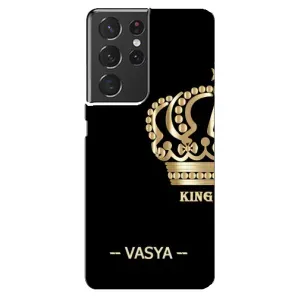 Чехлы с мужскими именами для Samsung Galaxy S21 ultra (VASYA)
