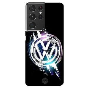 Чехол "Фольксваген" для Samsung Galaxy S21 ultra (Volkswagen на черном)