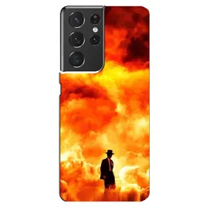 Чехол Оппенгеймер / Oppenheimer на Samsung Galaxy S21 ultra (Взрыв)