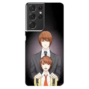 Чехол с персонажами АНИМЕ на Samsung Galaxy S21 ultra (Ягами вырос)