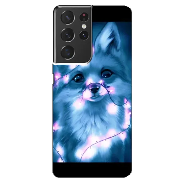 Чехол с рисунком «Яркая Лиса» для Samsung Galaxy S21 ultra Чехол с рисунком «Яркая Лиса» для Samsung Galaxy S21 ultra