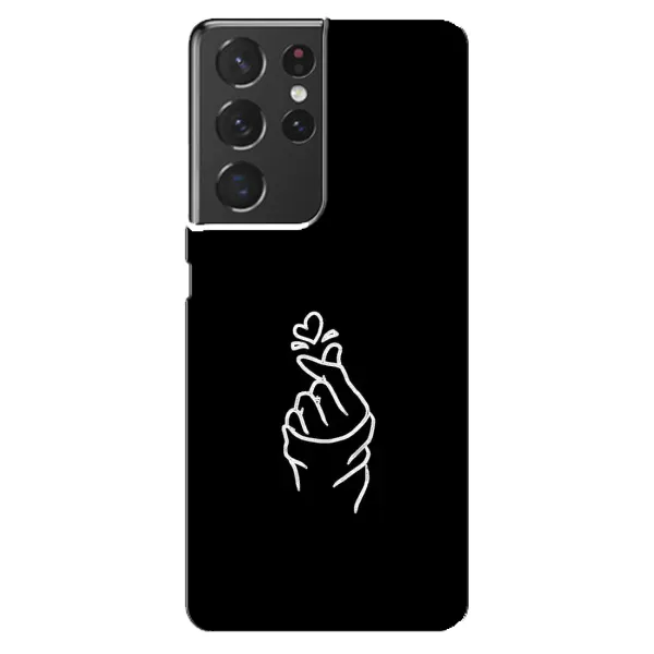 Чохол з малюнком «Знак Сердечка» для Samsung Galaxy S21 ultra Чохол з малюнком «Знак Сердечка» для Samsung Galaxy S21 ultra