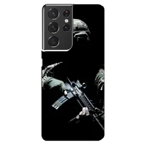ЗСУ Чехлы (TPU) для Samsung Galaxy S21 ultra (ЗСУ снайпер)