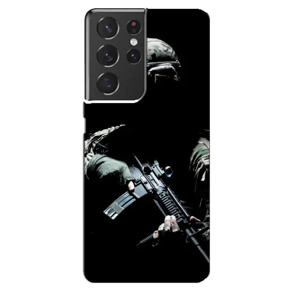 Чехол с рисунком «ЗСУ снайпер» для Samsung Galaxy S21 ultra Чехол с рисунком «ЗСУ снайпер» для Samsung Galaxy S21 ultra
