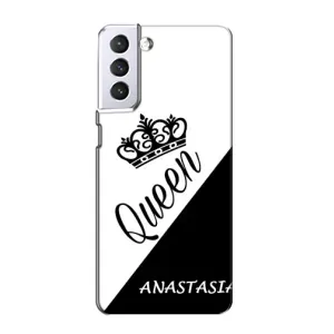 Именные Женские Чехлы для Samsung Galaxy S21 (ANASTASIYA)