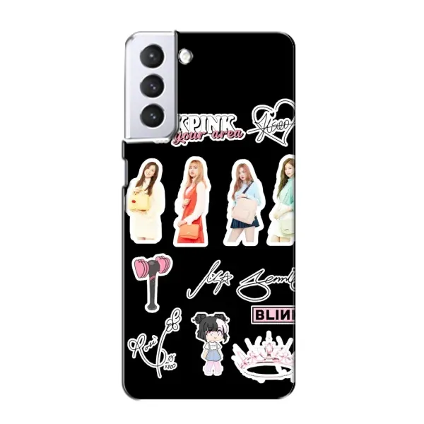 Чехол с рисунком «Арт блэкпинг» для Samsung Galaxy S21