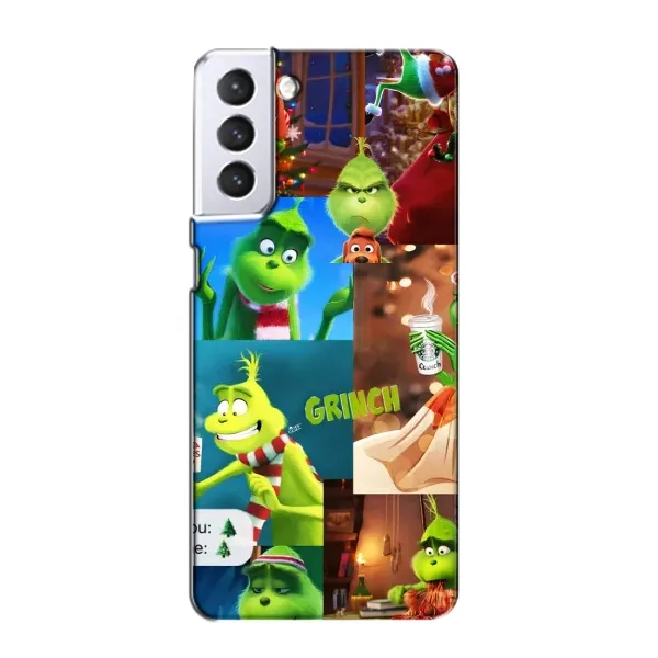 Чехол с рисунком «Арт Гринч» для Samsung Galaxy S21 Чехол с рисунком «Арт Гринч» для Samsung Galaxy S21