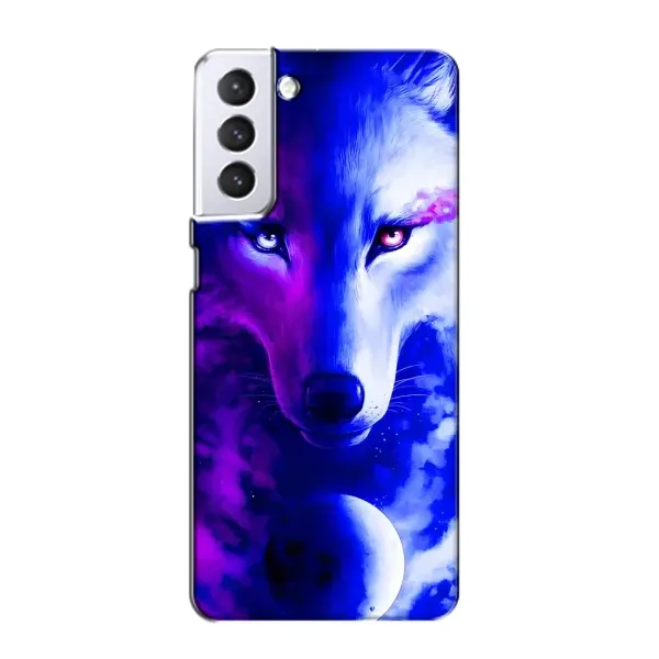 Чехол с рисунком «Арт-Волк» для Samsung Galaxy S21 Чехол с рисунком «Арт-Волк» для Samsung Galaxy S21