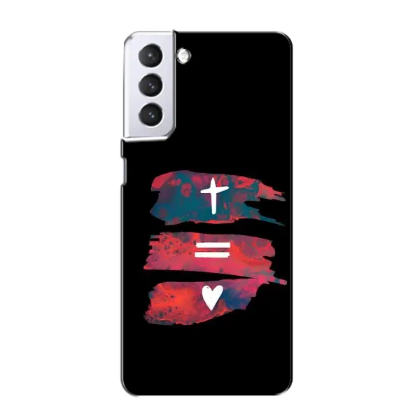 Чехол с рисунком «Атрибутика» для Samsung Galaxy S21 Чехол с рисунком «Атрибутика» для Samsung Galaxy S21
