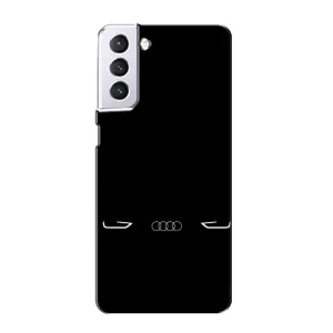 Силіконовий бампер з картинкою машини на Samsung Galaxy S21 (Сілует Audi)